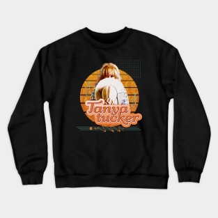 Tanya tucker \\ retro art Crewneck Sweatshirt